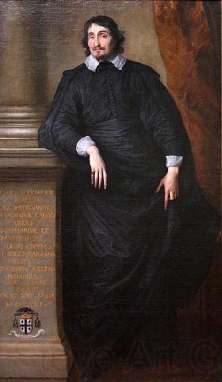 Anthony Van Dyck Caesar Alexander Scaglia, Abbot of Staffarda France oil painting art